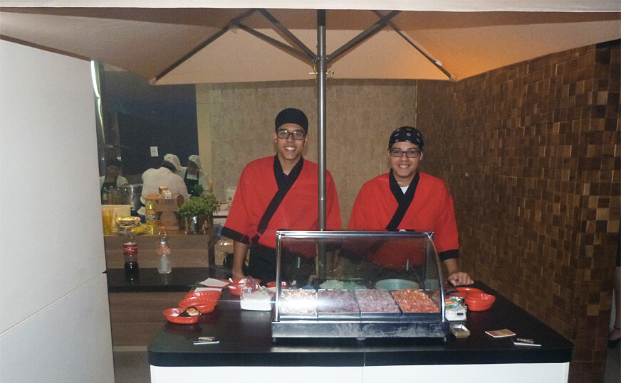 Temakeria para festa Temakeria para festa